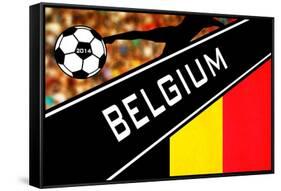 Brazil 2014 - Belgium-null-Framed Stretched Canvas