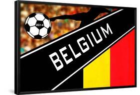 Brazil 2014 - Belgium-null-Framed Poster