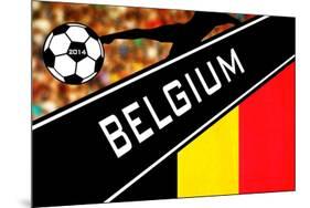 Brazil 2014 - Belgium-null-Mounted Poster