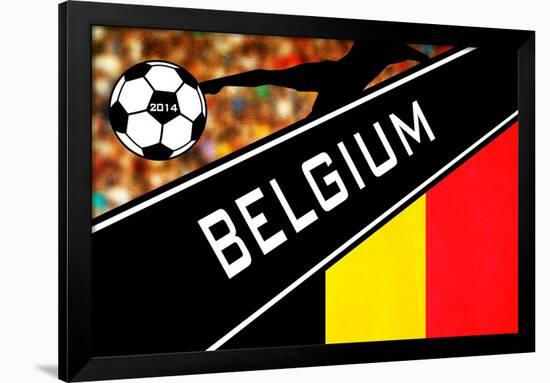 Brazil 2014 - Belgium-null-Framed Poster