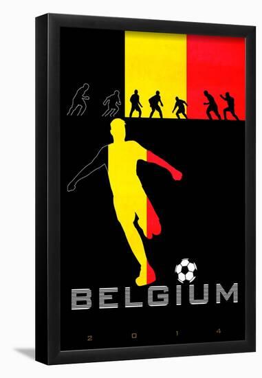 Brazil 2014 - Belgium-null-Framed Poster