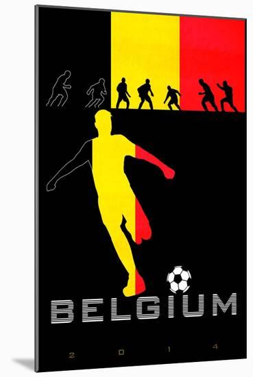 Brazil 2014 - Belgium-null-Mounted Poster