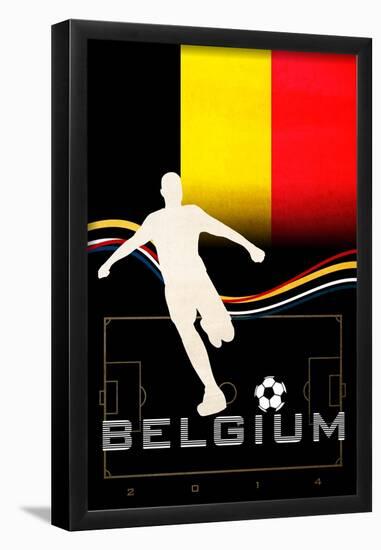 Brazil 2014 - Belgium-null-Framed Poster