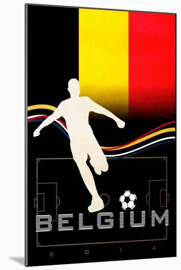 Brazil 2014 - Belgium-null-Mounted Poster