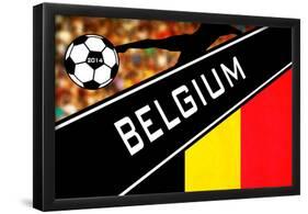 Brazil 2014 - Belgium-null-Framed Poster