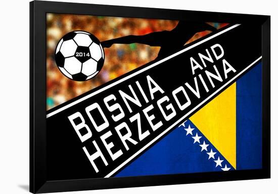 Brazil 2014 - Bosnia and Herzegovina-null-Framed Poster