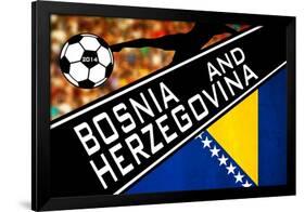 Brazil 2014 - Bosnia and Herzegovina-null-Framed Poster