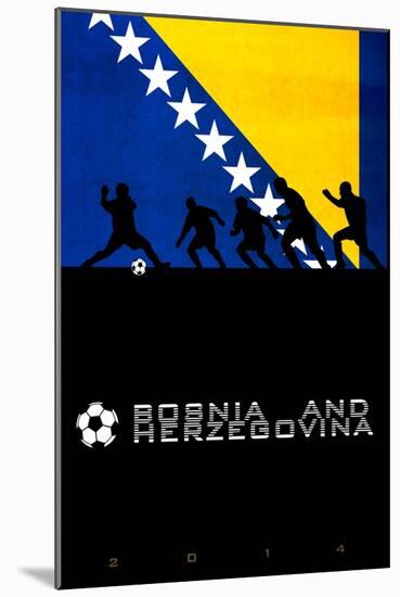 Brazil 2014 - Bosnia and Herzegovina-null-Mounted Poster