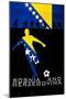 Brazil 2014 - Bosnia and Herzegovina-null-Mounted Poster