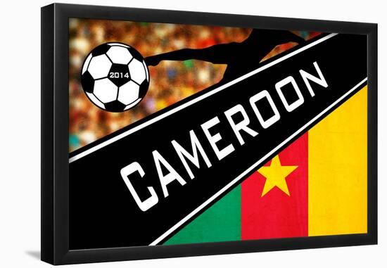 Brazil 2014 - Cameroon-null-Framed Poster