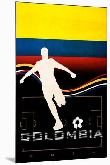 Brazil 2014 - Colombia-null-Mounted Poster