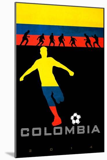 Brazil 2014 - Colombia-null-Mounted Poster