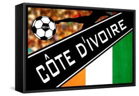 Brazil 2014 - Cote d'Ivoire-null-Framed Stretched Canvas