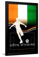 Brazil 2014 - Cote d'Ivoire-null-Framed Poster