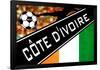 Brazil 2014 - Cote d'Ivoire-null-Framed Poster