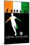 Brazil 2014 - Cote d'Ivoire-null-Mounted Poster