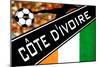 Brazil 2014 - Cote d'Ivoire-null-Mounted Poster