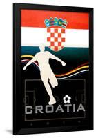 Brazil 2014 - Croatia-null-Framed Poster