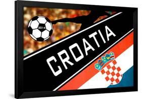 Brazil 2014 - Croatia-null-Framed Poster