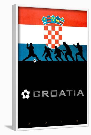 Brazil 2014 - Croatia-null-Framed Poster