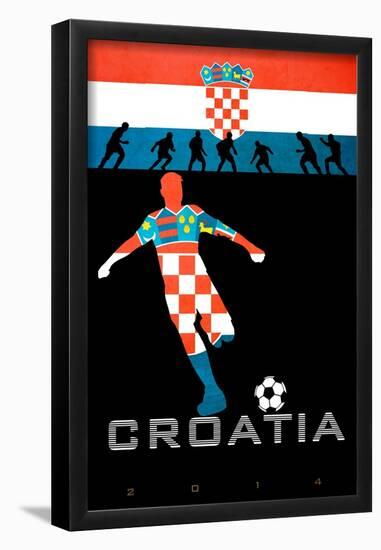 Brazil 2014 - Croatia-null-Framed Poster