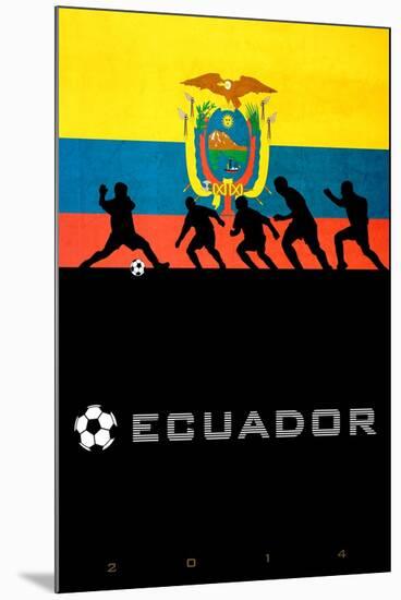 Brazil 2014 - Ecuador-null-Mounted Poster