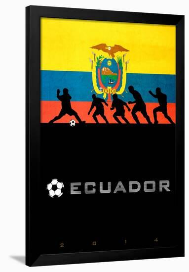 Brazil 2014 - Ecuador-null-Framed Poster