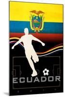 Brazil 2014 - Ecuador-null-Mounted Poster