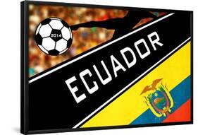 Brazil 2014 - Ecuador-null-Framed Poster