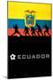 Brazil 2014 - Ecuador-null-Mounted Poster