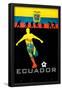 Brazil 2014 - Ecuador-null-Framed Poster