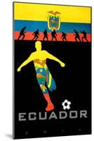 Brazil 2014 - Ecuador-null-Mounted Poster