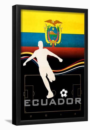 Brazil 2014 - Ecuador-null-Framed Poster