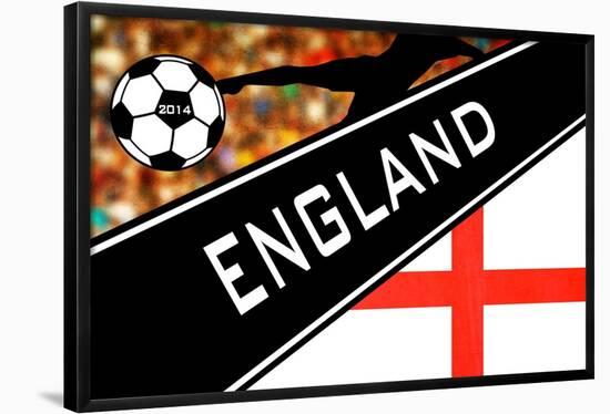 Brazil 2014 - England-null-Framed Poster