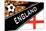 Brazil 2014 - England-null-Mounted Poster