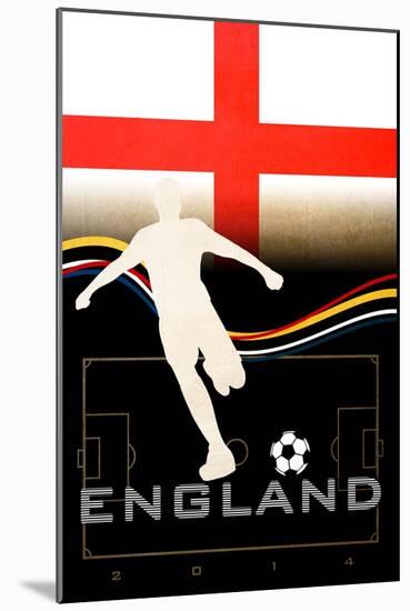 Brazil 2014 - England-null-Mounted Poster