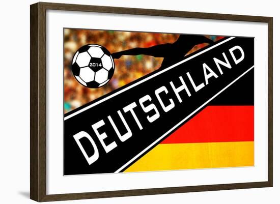 Brazil 2014 - Germany-null-Framed Art Print