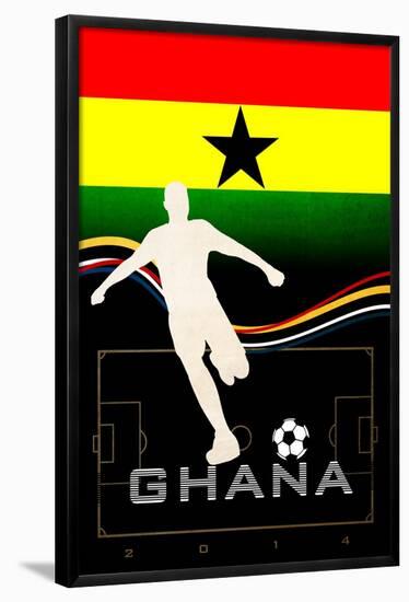 Brazil 2014 - Ghana-null-Framed Poster