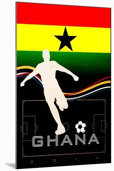 Brazil 2014 - Ghana-null-Mounted Poster