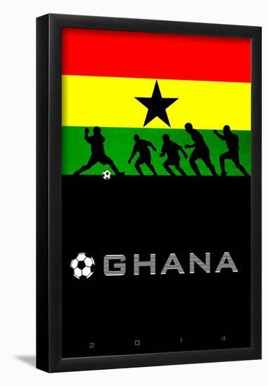 Brazil 2014 - Ghana-null-Framed Poster