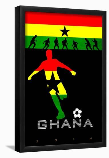 Brazil 2014 - Ghana-null-Framed Poster