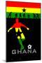 Brazil 2014 - Ghana-null-Mounted Poster