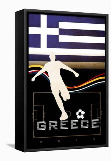 Brazil 2014 - Greece-null-Framed Stretched Canvas