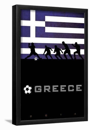 Brazil 2014 - Greece-null-Framed Poster