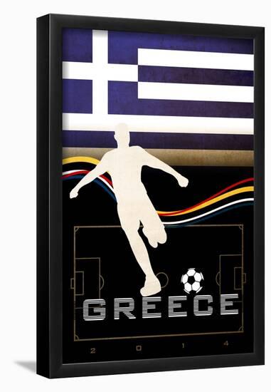 Brazil 2014 - Greece-null-Framed Poster