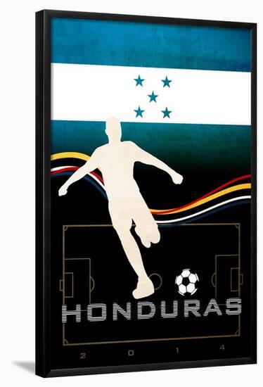 Brazil 2014 - Honduras-null-Framed Poster