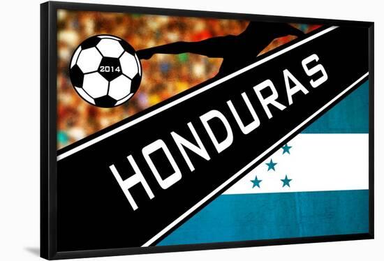 Brazil 2014 - Honduras-null-Framed Poster