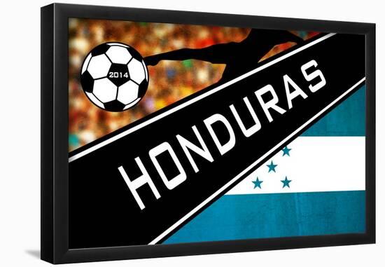 Brazil 2014 - Honduras-null-Framed Poster