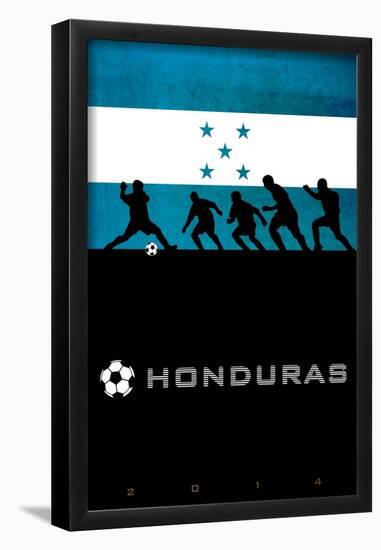 Brazil 2014 - Honduras-null-Framed Poster