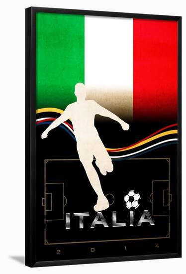 Brazil 2014 - Italy-null-Framed Poster